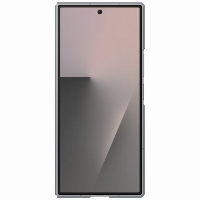 Case Samsung Silicone Case for Galaxy Z   Fold7 grey - imagine 2