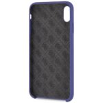 Guess GUHCI65LSGLUV iPhone Xs Max purple hard case Silicone - imagine 4