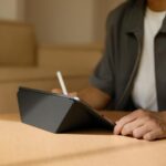 Case PITAKA MagEZ Folio 2 for iPad Pro 12.9" (2021-2022) iPad Air 13" (2024-2025) black - imagine 9