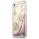 Guess GUHCP7GLUPPI iPhone 6/7/8/SE 2020 pink hard case Palm Springs Glitter Liquid - imagine 6