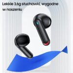 USAMS Bluetooth 5.2 TWS NX10 Series dual mic wireless earphones pink BHUNX03 - imagine 8