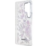 Guess GUHCS23LHCFWST S23 Ultra S918 white hardcase Flower Collection - imagine 7