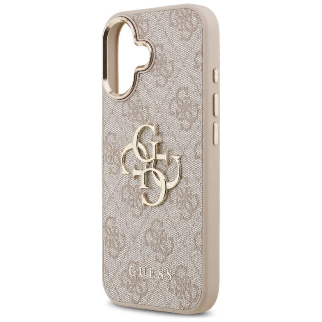 Case Guess 4G Big 4G Classic Logo for iPhone 17 pink gold - imagine 6