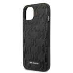 Karl Lagerfeld KLHCP13MMNMP1K iPhone 13/ 14 / 15 6,1" hardcase black Monogram Plaque - imagine 6