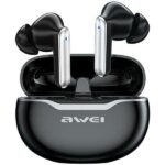 AWEI Bluetooth 5.3 T50 TWS headphones + docking station black