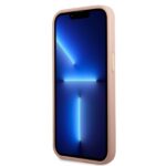 Guess GUHMP13LSAPSTP iPhone 13 Pro / 13 6,1" pink hardcase Peony Logo Plate MagSafe - imagine 5