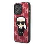 Karl Lagerfeld KLHCP13XPMNIKPI iPhone 13 Pro Max 6,7" hardcase red Monogram Ikonik Patch - imagine 2
