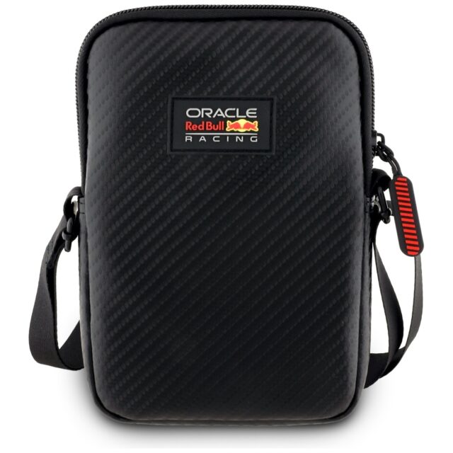 Red Bull Carbon Patch Phone Bag Black - imagine 2