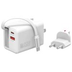 Wall Charger 4smarts Flex Jojo 65W GaN 2xUSB-C + USB-A white - imagine 2