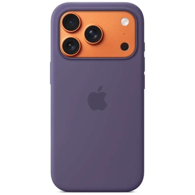 Case Apple Silicone Case MagSafe for iPhone 17 Pro purple - imagine 2