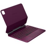 Case Typecase Edge with keyboard for iPad Air 11" 2024/2025 raspberry - imagine 5