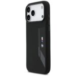 BMW M Silicon Vertical Logo MagSafe Case for iPhone 17 Pro Max Black - imagine 2