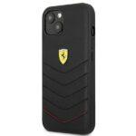 Ferrari FEHCP13SRQUK iPhone 13 mini 5,4" black hardcase Off Track Quilted - imagine 2