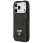 Case Guess 4G Double Card Triangle for iPhone 17 Pro black - imagine 2
