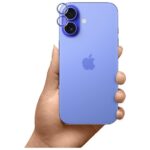 Camera lens protection 3MK HARDY Lens Protection Pro for Apple iPhone 17 blue - imagine 8