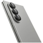 Glass on lens camera Spigen Optik Pro HD Glas.TR EZ FIT 2pcs for Samsung Galaxy Z Fold7 black - imagine 5