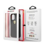 Ferrari FESSIHCP12SBK iPhone 12 mini 5,4" black hardcase On Track Silicone - imagine 9