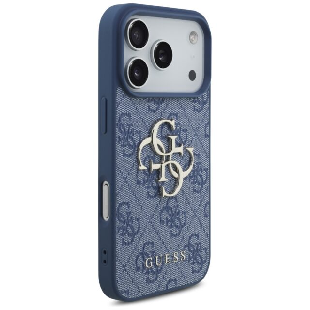 Case Guess 4G Big Logo for iPhone 17 Pro blue - imagine 4