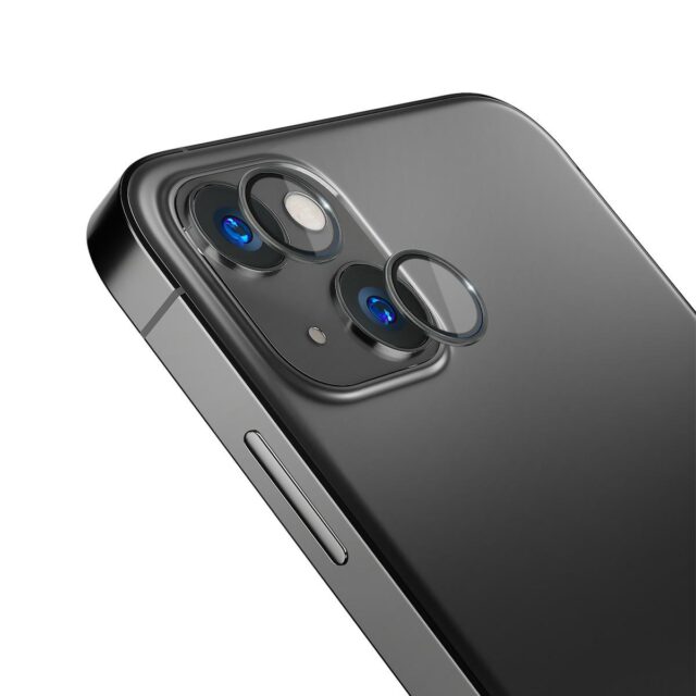 3MK Lens Protection Pro iPhone 14 Plus 6,7" graphite Camera lens protection with mounting frame - imagine 2