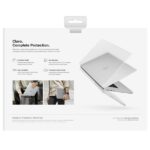 UNIQ Claro Bookcase MacBook Air 13 (2022) dove matte clear - imagine 4