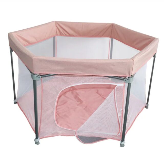 Extralink Kids Playpen, Dry Pool Playground for Children 137 x 120 cm k-465 - imagine 2