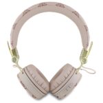 Guess Over-Ear Bluetooth Headphones ENC GUBH70EPOSMW brown Peony Script Round Shape - imagine 3