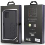 Audi Synthetic Leather iPhone 11 Pro 5.8" black hardcase AU-TPUPCIP11-TT/D1-BK - imagine 6