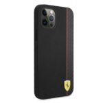 Ferrari FESAXHCP12LBK iPhone 12 Pro Max 6,7" black hardcase On Track Carbon Stripe - imagine 4