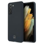 Mercedes MEHCS21SSILNA S21 G991 blue hardcase Silicone Line