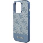 Guess GUHCP15LG4GLBL iPhone 15 Pro 6.1 blue hardcase 4G Stripe Collection - imagine 6