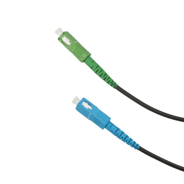Extralink Patch Cord SC/APC-SC/UPC, Round, Hanging, Single-Mode, Simplex, G.657A2, 40m - imagine 2