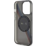 BMW BMHMP14XHDTK iPhone 14 Pro Max case 6.7" gray hardcase Tricolor Stripes MagSafe - imagine 7