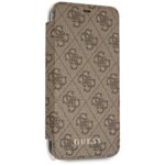 Guess GUFLBKI61GF4GBR iPhone Xr brown book 4G Charms Collection - imagine 4