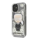 Karl Lagerfeld KLHCN61GLGIRKL iPhone 11 6,1" / Xr hardcase Ikonik Glitter Glow in the dark - imagine 2