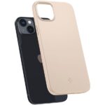 Spigen Thin Fit iPhone 14 Plus / 15 Plus 6,7" sand beige ACS04778 - imagine 8