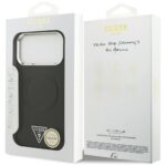 Guess Triangle Logo MagSafe Case for iPhone 17 Pro Max Black - imagine 8