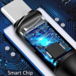 USAMS Braided U5 2A USB-C Cable black 1.2m SJ221TC01 (US-SJ221) - imagine 6