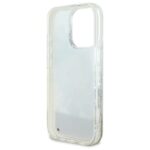 Guess GUHMP16XLFMWTE iPhone 16 Pro Max 6.9" beige hardcase Liquid Glitter Flower MagSafe - imagine 7