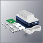 Charging station 4smarts Team 100W with cable set navy blue - imagine 10