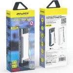 AWEI PowerBank P175K 20000mAh 22.5W black 2xUSB/PD + LED light - imagine 2
