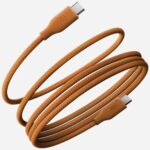 Kabel Energea Helix 60 USB-C do USB-C    magnetyczny 480Mbps 60W 1.5m pomarańczowy