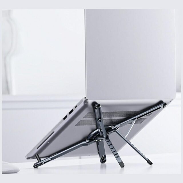 Laptop/tablet/smartphone stand 4smarts compatible with MagSafe cosmic gray - imagine 3