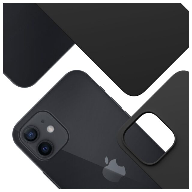 3MK Hardy MagSilicone Case for Apple iPhone 12 Black - imagine 4