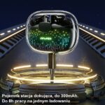 AWEI Bluetooth 5.3 T52 Pro2TWS headphones + docking station black - imagine 6