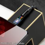 USAMS braided cable U41 microUSB 1m 2A red SJ393USB02 (US-SJ393) Fast Charge - imagine 3