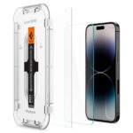 Spigen Glas.TR iPhone 14 Pro Max 2pcs "EZ FIT" AGL05202 Tempered Glass - imagine 7