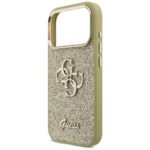 Guess Fixed Glitter Big 4G Metal Frame case for iPhone 17 Pro gold - imagine 6