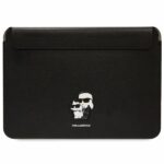 Karl Lagerfeld Sleeve KLCS14SAKCPMK 14" black Saffiano Karl&Choupette