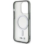 BMW BMHMP15LHCRS iPhone 15 Pro 6.1" transparent hardcase Silver Ring MagSafe - imagine 7