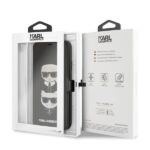 Karl Lagerfeld KLFLBKSN65FKICKC iPhone 11 Pro Max black book - imagine 6